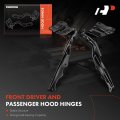 A-premium Front Driver And Passenger Side Hood Hinges Compatible With Mazda Cx-5 Cx5 2017-2023 Left Right 2-pc Set Replace