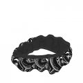 Black Boho Car Steering Wheel Cover For Men Bohemian Style Accessories Universal 15 Inch Romantic Crescent Moon Beautiful Face 