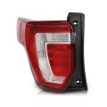 Tail Light Taillight Assembly Left Driver Side W O Wiring Harness For Ford Explorer 2016-2019 Red Clear Lens Rear Brake Lamp 