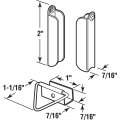 Prime-line L 5814 Screen Hanger And Latch Set 7 16 In Aluminum Construction White 2 Pack