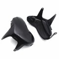 Httmt- Black Motorcycle Engine Guard Extension Compatible With 2005-2011 R1200gsa 1200gs R 1200 Gsa P N Mt306-bk