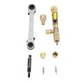 Valve Core Remover Installer Tool With Dual Size Brass Double Head Ac System For R22 R12 R407 R410 R404 R32 