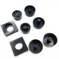 Smt-black Aluminum Fork Axle Caps Covers Compatible With 96-05 Suzuki Gsxr 600 750 01-04 1000 B00rnisd88