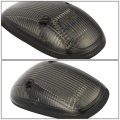 Auto Dynasty Compatible With Dodge Ram 1500 2500 3500 Be 5 X Led Cab Roof Top Lights Smoked Housing Blue