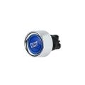 Jtron Dc 12v 50a Blue Light Push Start Ignition Switch For Racing Sport Off-on Momentary 