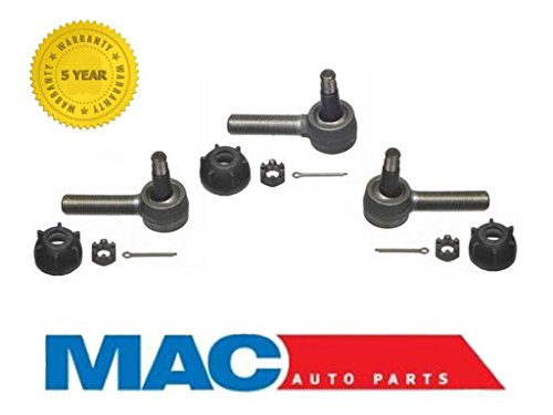 Driver Passenger And Pitman Outer Short Tie Rods Replacement Part For Jeep Cj5 Cj7 Cj8 72-86