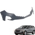 Primed Front Bumper Cover With Tow Hook For 2022 2023 Equinox Without Sensors Plastic Direct Replacement Guard 