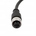Uxcell M12 Female Straight 5 Pins Connector Aviation Socket Shielded Electrical Cable 2m