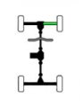 Front Right Cv Axle For Kawasaki Brute Force 750 4140 Chromoly Steel Replaces 59266-0022 Kw-221 Precision Machined Heat Treated