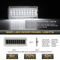 Vipmotoz Full Led White Interior Door Panel Courtesy Light Compatible With 1999-2007 Ford F250 F350 F450 F550 Superduty