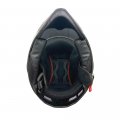 Mmg Helmet Dual Sport Off Road Motorcycle Dirt Bike Atv Flipup Visor Model 23 Large Black Matte