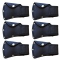 Teamwill 6 Packs Black Hatchet Head Sheath Holster Axe Heavy Fabric Usa Cover 