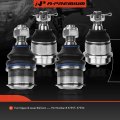 A-premium Set Of 4 Front Upper Lower Ball Joints Kit Compatible With Dodge Ram 2500 2000-2002 3500