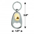 Graphics More Toilet Paper And Poop We Go Together Like Funny Friends Keychain Chrome Metal Spinning Oval Bottle Opener