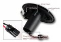 Eparts Front Fender Side Marker Lights Full Led For 07-15 Mini Cooper R55 R56 R57 R58 R59 2007 2008 2009 2010 2011 2012 2013