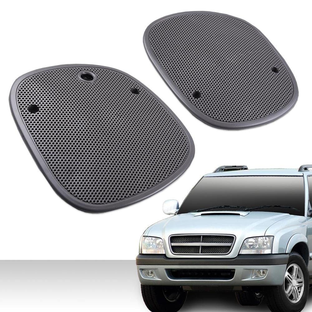 Front Upper Dash Speaker Cover Grille 2 Piece Set For Chevy S10 Blazer 1998 2005 Gmc Jimmy Sonoma And Oldsmobile Bravada 2001