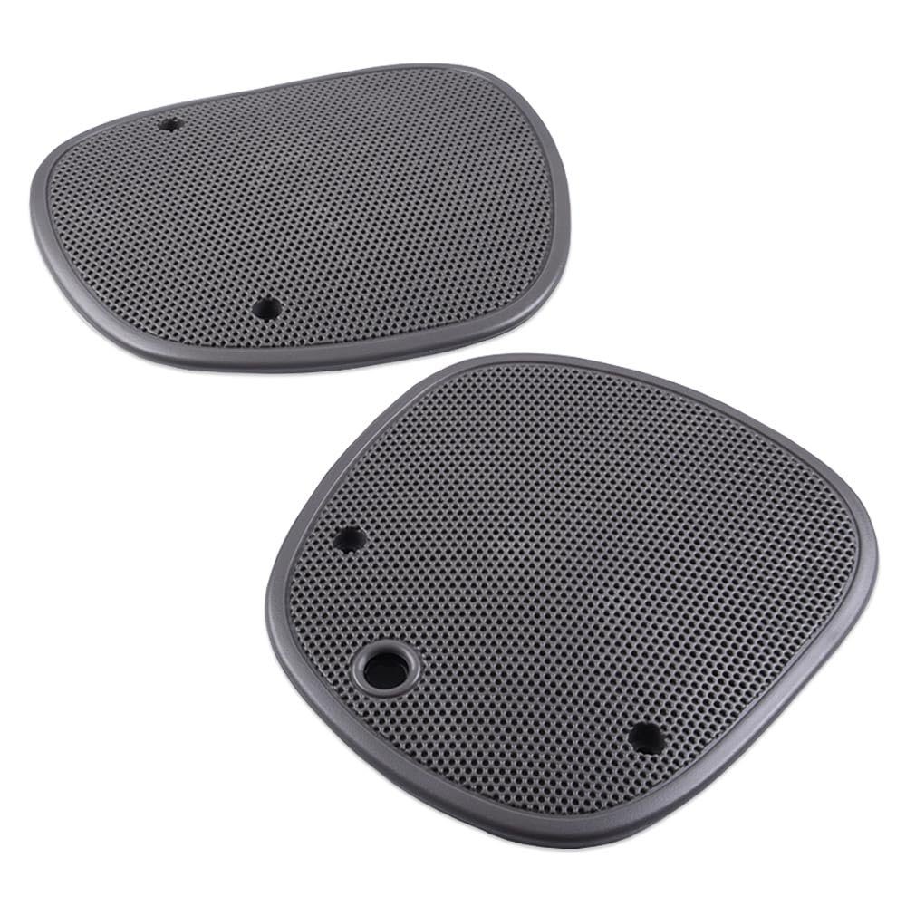 Front Upper Dash Speaker Cover Grille 2 Piece Set For Chevy S10 Blazer 1998 2005 Gmc Jimmy Sonoma And Oldsmobile Bravada 2001