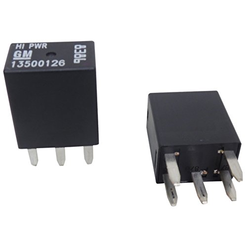 19116058 New Gm 5-terminal Main Hi Power 5 Pin Relay 2-pack 13500126 D1780c