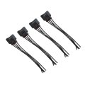 4 Pcs Ignition Coil Female Connector Plug Harness For 2002-2010 Toyota Camry 2 4l Replace 90919-02244 90080-19015 90919-02239 