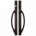 Rockwell Laguna Contemporary Keyed Entry Sliding Patio Door Handleset In Tuscan Bronze Finish 