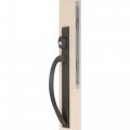 Rockwell Laguna Contemporary Keyed Entry Sliding Patio Door Handleset In Tuscan Bronze Finish
