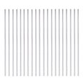Eowpower 20pcs Stainless Steel 150mm X 2mm Round Shaft Rod For Rc Airplane 