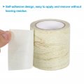 Patikil Wood Grain Repair Tape 2 X30 Self Adhesive Realistic Textured Patch For Floor Door Table Cabinets Desk Grey Oak