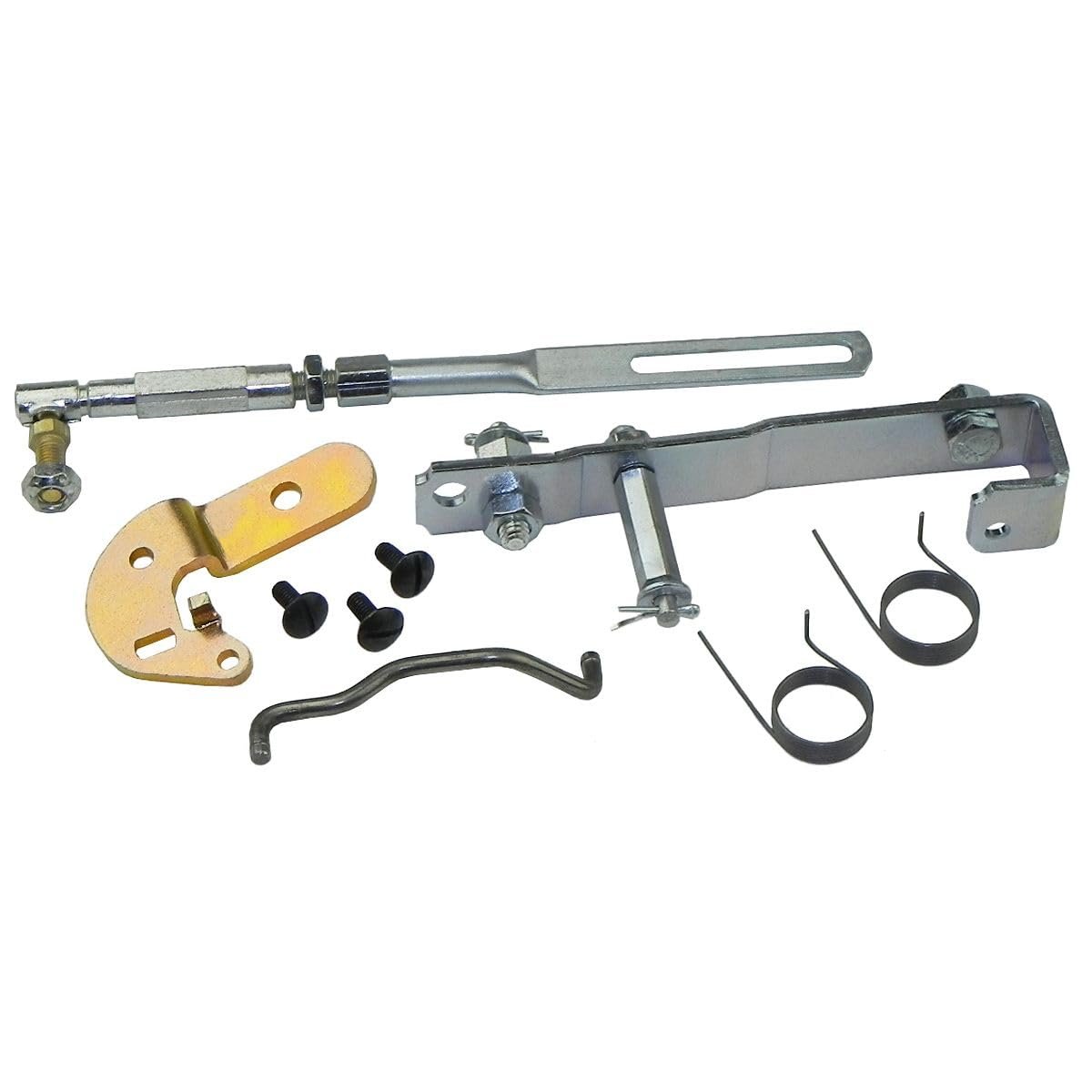 1964 65 Pontiac Gto Tri Power Accelerator Linkage Kit Silver Zinc Fits All Models Inl14591