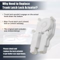 Uxcell Rear Tailgate Liftgate Door Lock Actuator For Honda Fit 2007-2008 No 74896saa003 74801saae21
