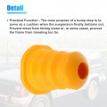 X Autohaux 2pcs 4 8 Inch Rear Suspension Bump Stop Struter Bump For Dodge Caravan 1996-2007 4684756ac Rubber Orange