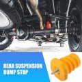 X Autohaux 2pcs 4 8 Inch Rear Suspension Bump Stop Struter Bump For Dodge Caravan 1996-2007 4684756ac Rubber Orange