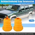 X Autohaux 2pcs 4 8 Inch Rear Suspension Bump Stop Struter Bump For Dodge Caravan 1996-2007 4684756ac Rubber Orange