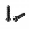 Uxcell M2x8mm M2x7mm Thread 10 9 Alloy Steel Button Head Hex Socket Cap Screw Bolt 200pcs