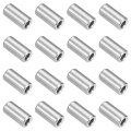 16pcs 304 Stainless Steel Spacer 4 Od X 8 Id 1 2 Length 6x3x12mm Screw Standoff Bushing Plain Finish Unthreaded Round Metal For 