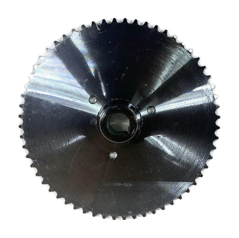 60 Tooth Sprocket Hub For Yerf Dog 32001 3203 3204 3205 3208 40 420 Chain 1 In Bore With 1 4 Keyway 2 7 8 Mount Hole Distance