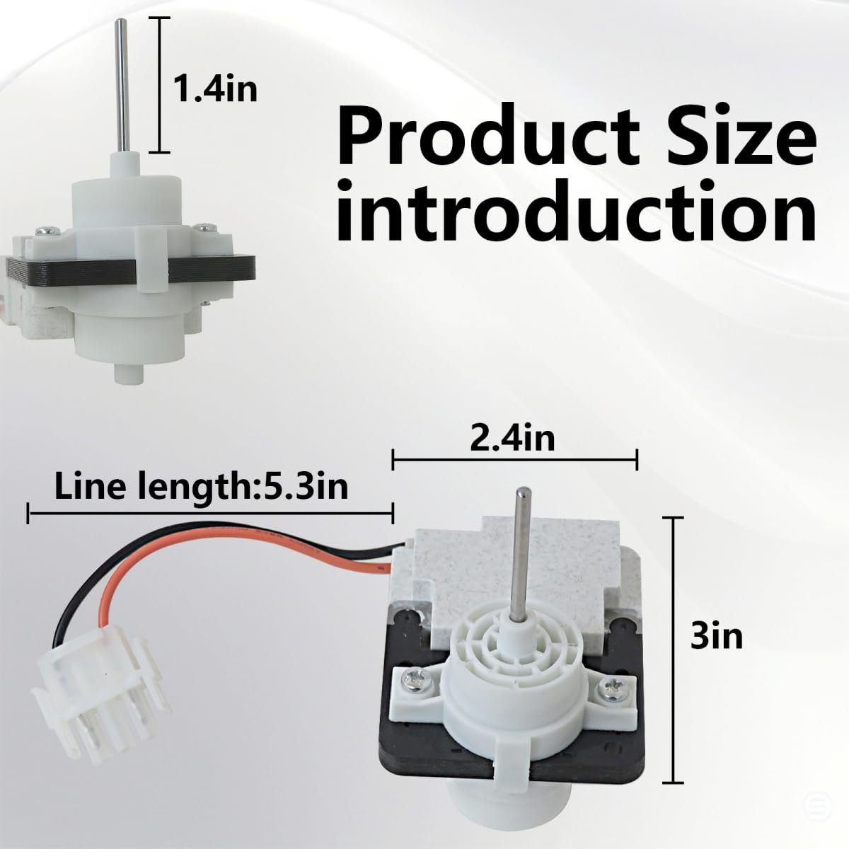 242077702 242077705 Evaporator Fan Motor Fit For Frigi-daire Ffht1814qw0 Ffht1814qb3 Ffht1814qb2 Replaces Fdqc18el4f 242077701