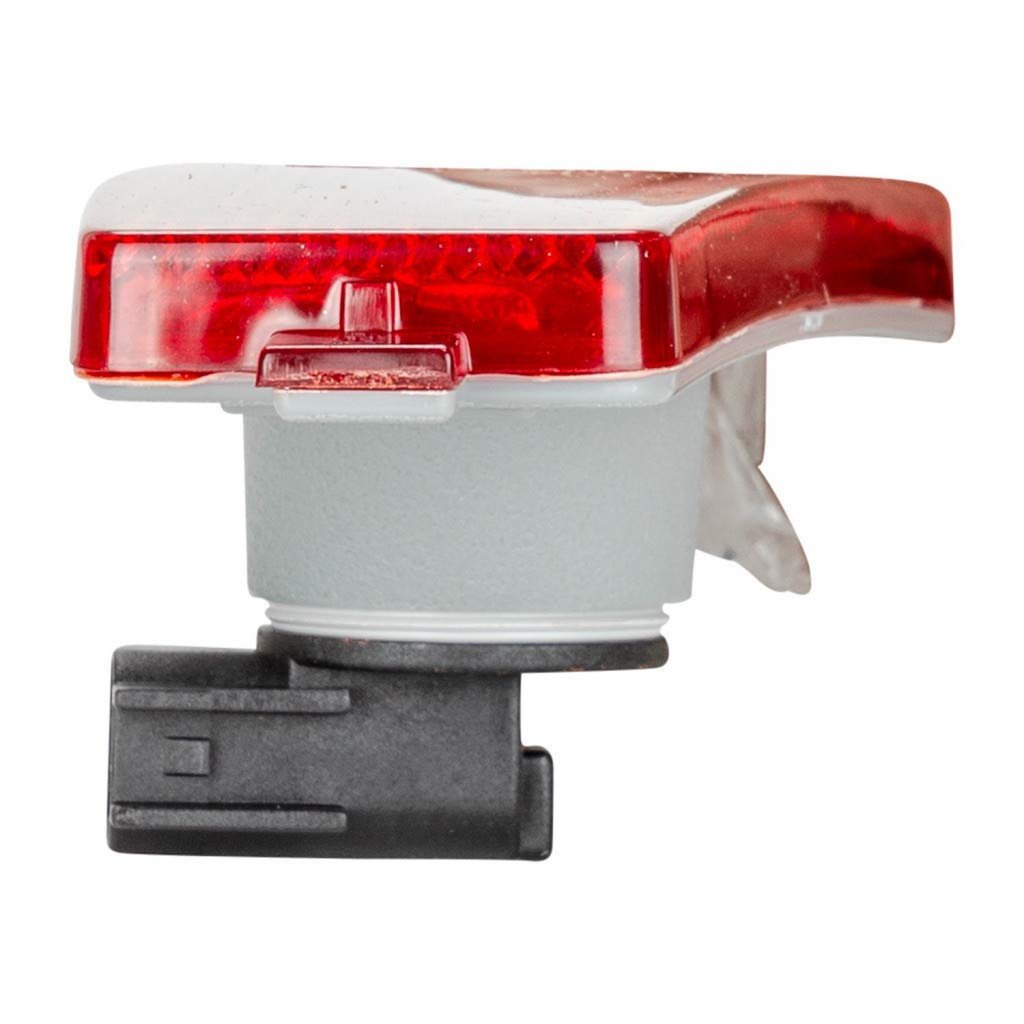 Rear Side Marker Light For Chevy Hhr 2006 2007 2008 2009 2010 2011 Passenger Gm2861109 20776733 Halogen Red Lens Assembly