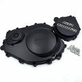 Black Engine Clutch Stator Side Covers For 2004 2005 2006 2007 Cbr 1000rr