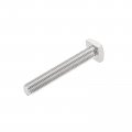Square Head Bolt M12x80mm Fully Thread 304 Stainless Steel Grade C Machine Screw 
