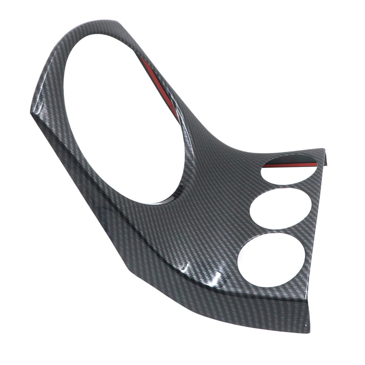 Carbon Fiber Effect Interior Shift Frame Cover For Nissan 350z Manual 2003 2004 2005 Abs Center Console Trim Panel With Double
