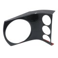 Carbon Fiber Effect Interior Shift Frame Cover For Nissan 350z Manual 2003 2004 2005 Abs Center Console Trim Panel With Double