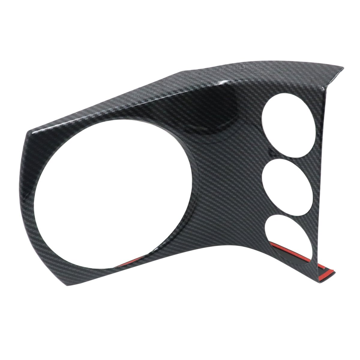 Carbon Fiber Effect Interior Shift Frame Cover For Nissan 350z Manual 2003 2004 2005 Abs Center Console Trim Panel With Double