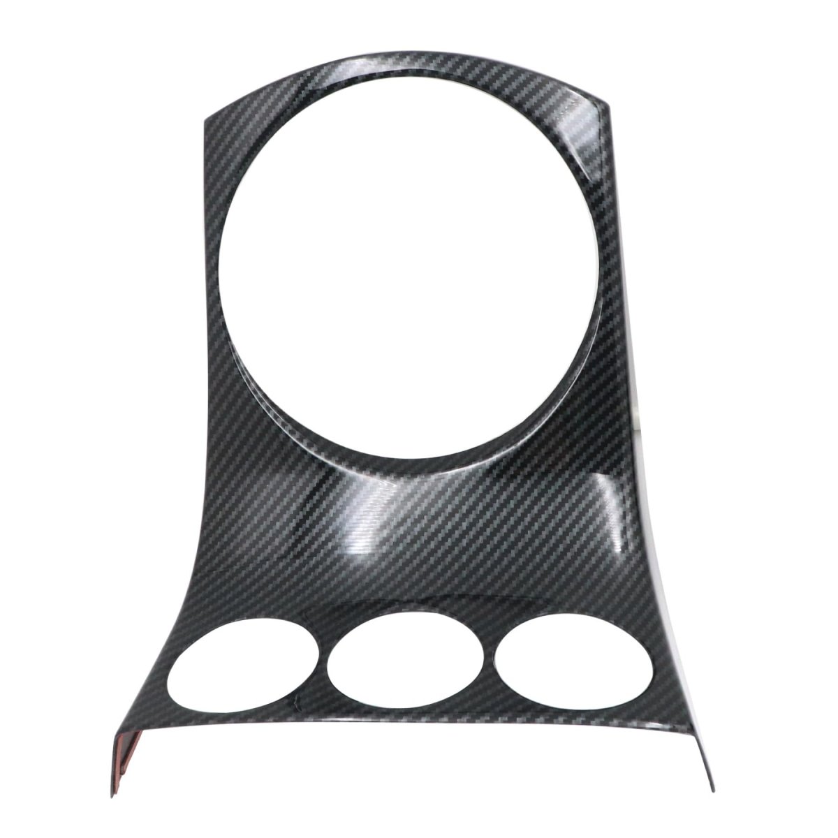 Carbon Fiber Effect Interior Shift Frame Cover For Nissan 350z Manual 2003 2004 2005 Abs Center Console Trim Panel With Double