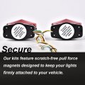 G-puls 12v Magnetic Towing Trailer Light Kit Led Tows Brake Tail Signal Compatible With Trucks Wrecker Rv Light