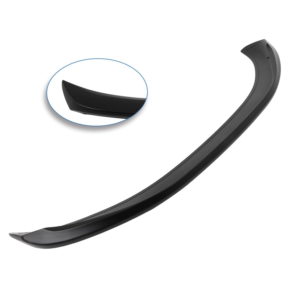 Rear Trunk Spoiler Wing For Lexus Es350 And Es300h 2019 2023 Matte Black Abs Adjustable Racing Aerodynamic Performance