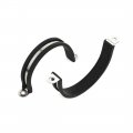 Uxcell 55mm Dia Rubber Lined U Shaped 304 Stainless Steel Pipe Clip Hose Clamp 6pcs
