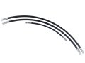 Snow Plow Hose Kit 3 Piece For Western Prodigy Hydraulic Hoses 1 4in X 18in8in And 3 8in 42in 