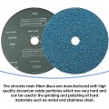 Waltyotur Zirconia Resin Grinding And Sanding Discs 5 X 7 8 24 Grit Used For Mixing Finishing Polishing 25 Pack