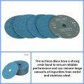 Waltyotur Zirconia Resin Grinding And Sanding Discs 5 X 7 8 24 Grit Used For Mixing Finishing Polishing 25 Pack