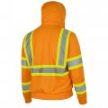 Pioneer High Visibility Ultra Reflective Zip-style Micro Fleece Hoodie With 2 Front Slash Pockets And Detachable Drawstring 